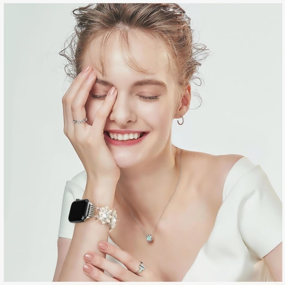 ZSMJ Bling Band ☆ size Medium ☆ iWatch Series Ultra 8,7,6,5,4,3,2,1 ☆ Bling Stra - Picture 10 of 13